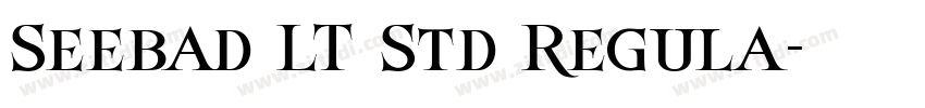 Seebad LT Std Regula字体转换